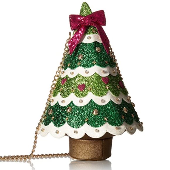 Betsey Johnson Handbags - Betsey Johnson KITSCH SPRUCE ME UP CHRISTMAS CROSSBODY